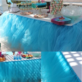 Many Tulle Tutu Table Skirt Tulle Tableware for Wedding Decoration Baby Shower Party Wedding Table Skirting Home Textile Double
Many Tulle Tutu Table Skirt Tulle Tableware for Wedding Decoration Baby Shower Party Wedding Table Skirting Home Textile Double