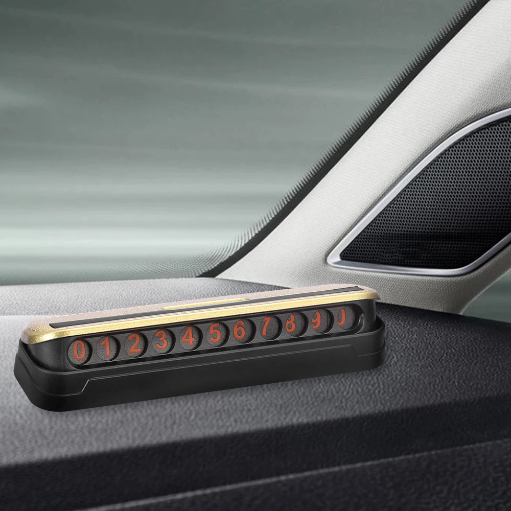 1PC Luminous Phone Number Car Parking Plate Hidden Universal Car Accessories Mobile Card Auto Temporary Switch Interior Decor
1PC Luminous Phone Number Car Parking Plate Hidden Universal Car Accessories Mobile Card Auto Temporary Switch Interior Decor