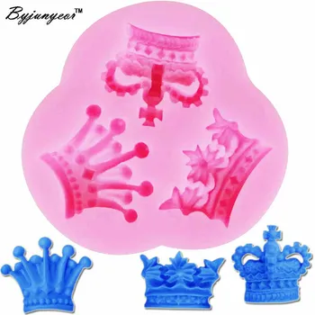 Byjunyeor Crown UV Resin Silicone Mold Fondant Chocolate Candy Lollipop Crystal Epoxy Soft Clay Bake Tool M789
Byjunyeor Crown UV Resin Silicone Mold Fondant Chocolate Candy Lollipop Crystal Epoxy Soft Clay Bake Tool M789