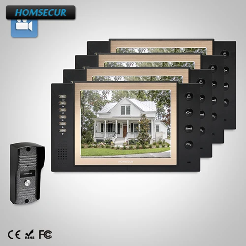 HOMSECUR 8" Wired Video Door Entry Security Intercom Electric Lock Supported TC031 + TM801R-B
HOMSECUR 8" Wired Video Door Entry Security Intercom Electric Lock Supported TC031 + TM801R-B