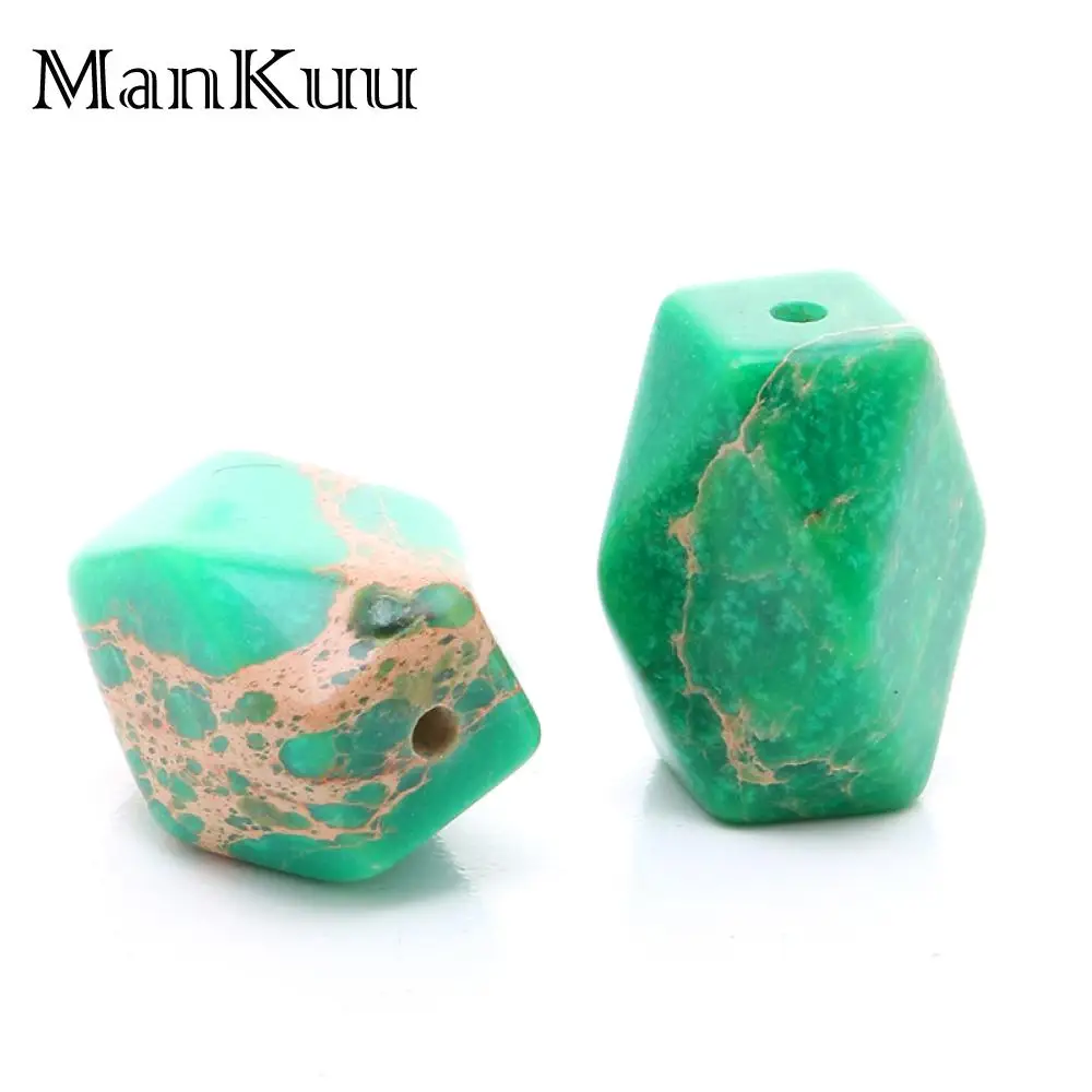 Mankuu 10*14mm Irregular Green Jaspers Beads Factory Price Sea Sediment Jaspers Natural Stone Beads For Jewelry Making 5pcs/Lot
Mankuu 10*14mm Irregular Green Jaspers Beads Factory Price Sea Sediment Jaspers Natural Stone Beads For Jewelry Making 5pcs/Lot