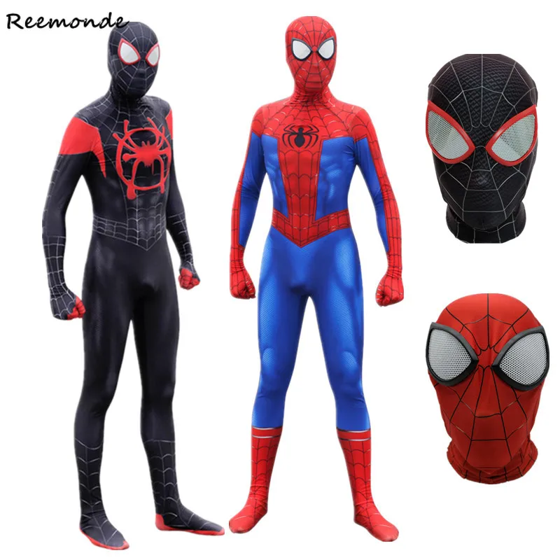 Adult Men Spider Man Peter Parker Miles Morales Cosplay Costumes Zentai Iron Spiderman Superhero Bodysuits Jumpsuits For Boys
Adult Men Spider Man Peter Parker Miles Morales Cosplay Costumes Zentai Iron Spiderman Superhero Bodysuits Jumpsuits For Boys