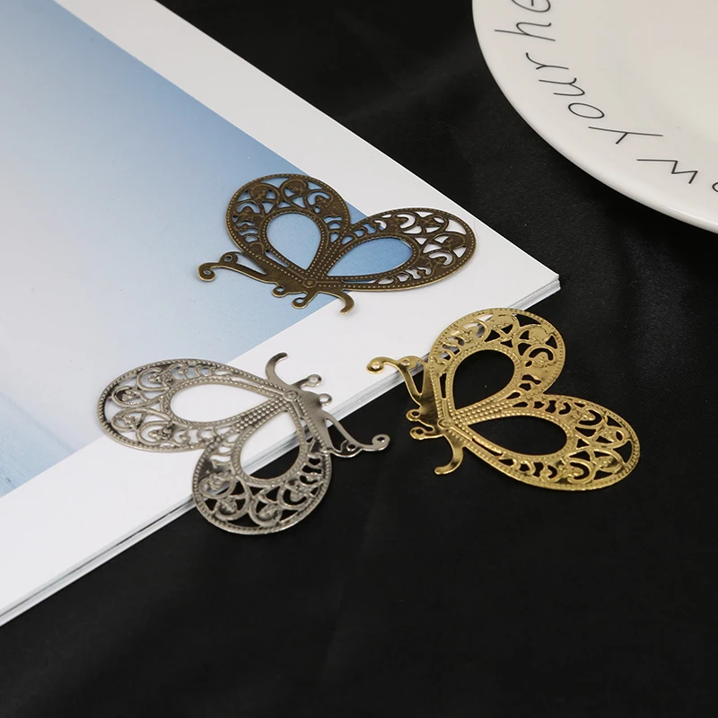 10pcs 34x45mm Gold/Bronze/Rhodium Butterfly Filigree Flower Wraps Connectors Charms For Jewelry Making DIY Accessories
10pcs 34x45mm Gold/Bronze/Rhodium Butterfly Filigree Flower Wraps Connectors Charms For Jewelry Making DIY Accessories