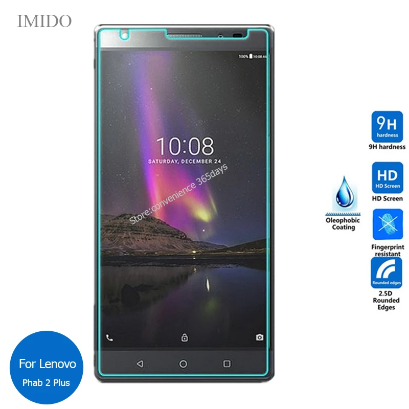 For Lenovo Phab 2 Plus Tempered Glass Screen Protector 9h Safety Protective Film on Phab2 Plus Pb2-670M Pb2 670M
For Lenovo Phab 2 Plus Tempered Glass Screen Protector 9h Safety Protective Film on Phab2 Plus Pb2-670M Pb2 670M