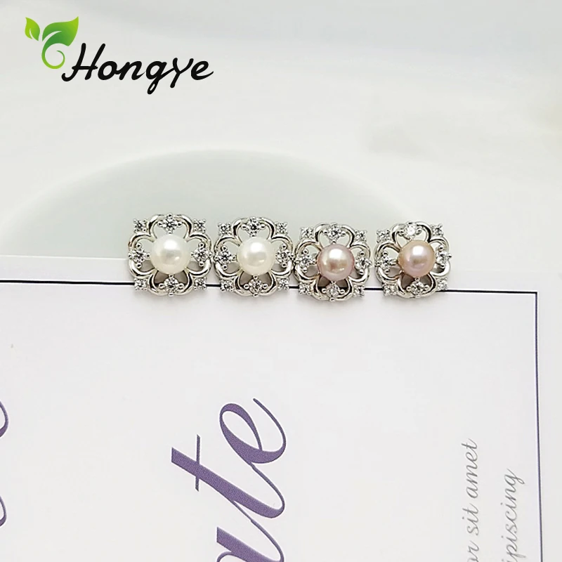 Hongye Women's Stud Earrings 2019 Summer Floral Ear Accessories White/Purple Silver 925 Jewelry Wedding Ear Nails Birthday Gift
Hongye Women's Stud Earrings 2019 Summer Floral Ear Accessories White/Purple Silver 925 Jewelry Wedding Ear Nails Birthday Gift