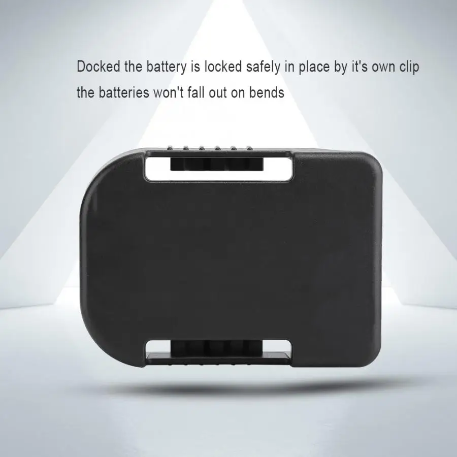 5PCS Strong Black Battery Mounts Tool Mounts Fit For Makita/Bosch 18V Tool Bosch Battery Mounts