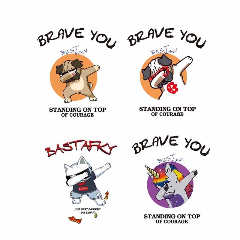 Iron on Dog Cat Unicorn Patches for Clothing Heat Transfer Vinyl Stickers on Clothes T-shirt Applique Letter Patch Heat Press
Iron on Dog Cat Unicorn Patches for Clothing Heat Transfer Vinyl Stickers on Clothes T-shirt Applique Letter Patch Heat Press