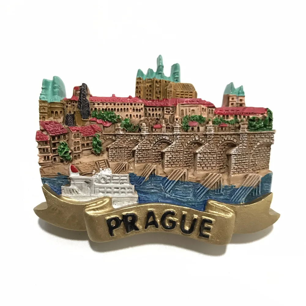 Prague Czech Fridge Magnet 3D Handmade Resin Tourist Souvenirs Refrigerator Magnetic Sticker Gift Home Decor
Prague Czech Fridge Magnet 3D Handmade Resin Tourist Souvenirs Refrigerator Magnetic Sticker Gift Home Decor