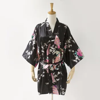 Hot Sale Black Chinese Women Satin Bath Robe Gown Kimono Dress Nightgown Sexy Lingerie Pijamas Peacock S M L XL XXL XXXL 010707
Hot Sale Black Chinese Women Satin Bath Robe Gown Kimono Dress Nightgown Sexy Lingerie Pijamas Peacock S M L XL XXL XXXL 010707