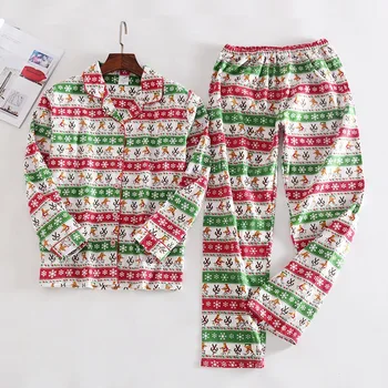 Autumn and Winter Cotton Long Sleeve Cute Leisure Korean Loose Cartoon Pajamas for Women Full Length Pajama Set Pijama Mujer
Autumn and Winter Cotton Long Sleeve Cute Leisure Korean Loose Cartoon Pajamas for Women Full Length Pajama Set Pijama Mujer