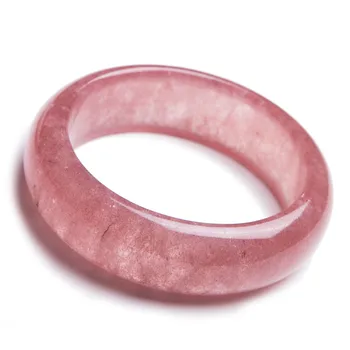 New Arrival Unique Natural Strawberry Quartz Crystal Fashion Charm Women Bangles Inner Diameter 56mm
New Arrival Unique Natural Strawberry Quartz Crystal Fashion Charm Women Bangles Inner Diameter 56mm