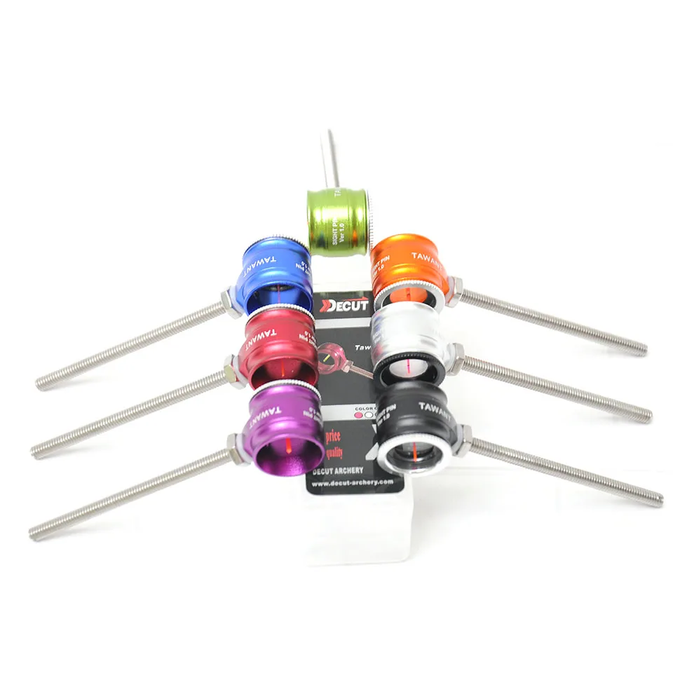 Decut TAWANT Archery Recurve Sight Pin 1.0 Red Optical Fiber Arrow Aluminum Sight For Recurve Bow Hunting Shooting
Decut TAWANT Archery Recurve Sight Pin 1.0 Red Optical Fiber Arrow Aluminum Sight For Recurve Bow Hunting Shooting