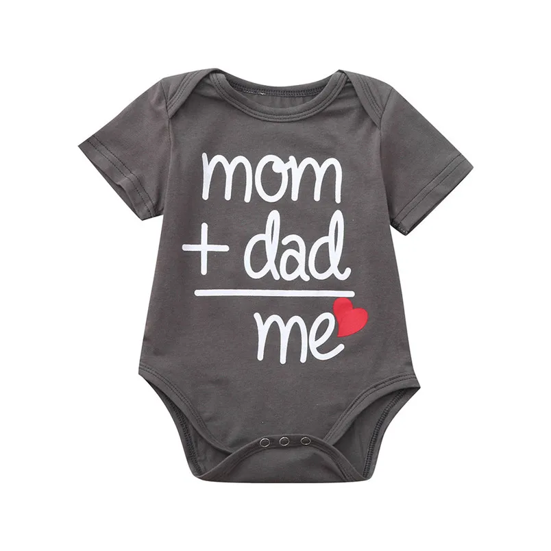 Newborn Baby Girls Boys Letter Printed Tops Bodysuit Romper Clothes New Fashion Baby Girls And Boys Romper 30AP18 (13)