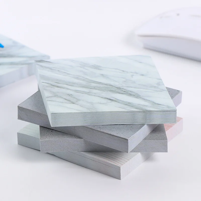1PC Marble Notepad Self Adhesive Memo Pad Sticky Notes Bookmark School Office Stationery Supply For Writing
1PC Marble Notepad Self Adhesive Memo Pad Sticky Notes Bookmark School Office Stationery Supply For Writing
