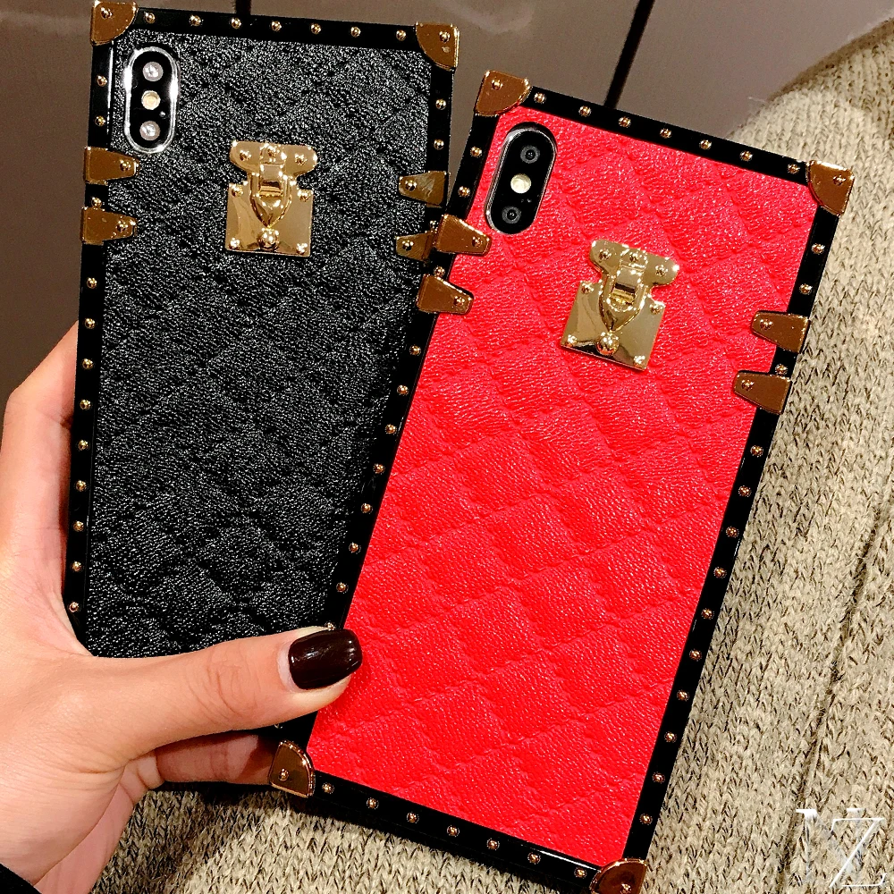 Square shell For iPhone 6 7 8 Plus Fashion Female Style mobile phone shell X XR XS MAX all-inclusive mobile phone shell
Square shell For iPhone 6 7 8 Plus Fashion Female Style mobile phone shell X XR XS MAX all-inclusive mobile phone shell