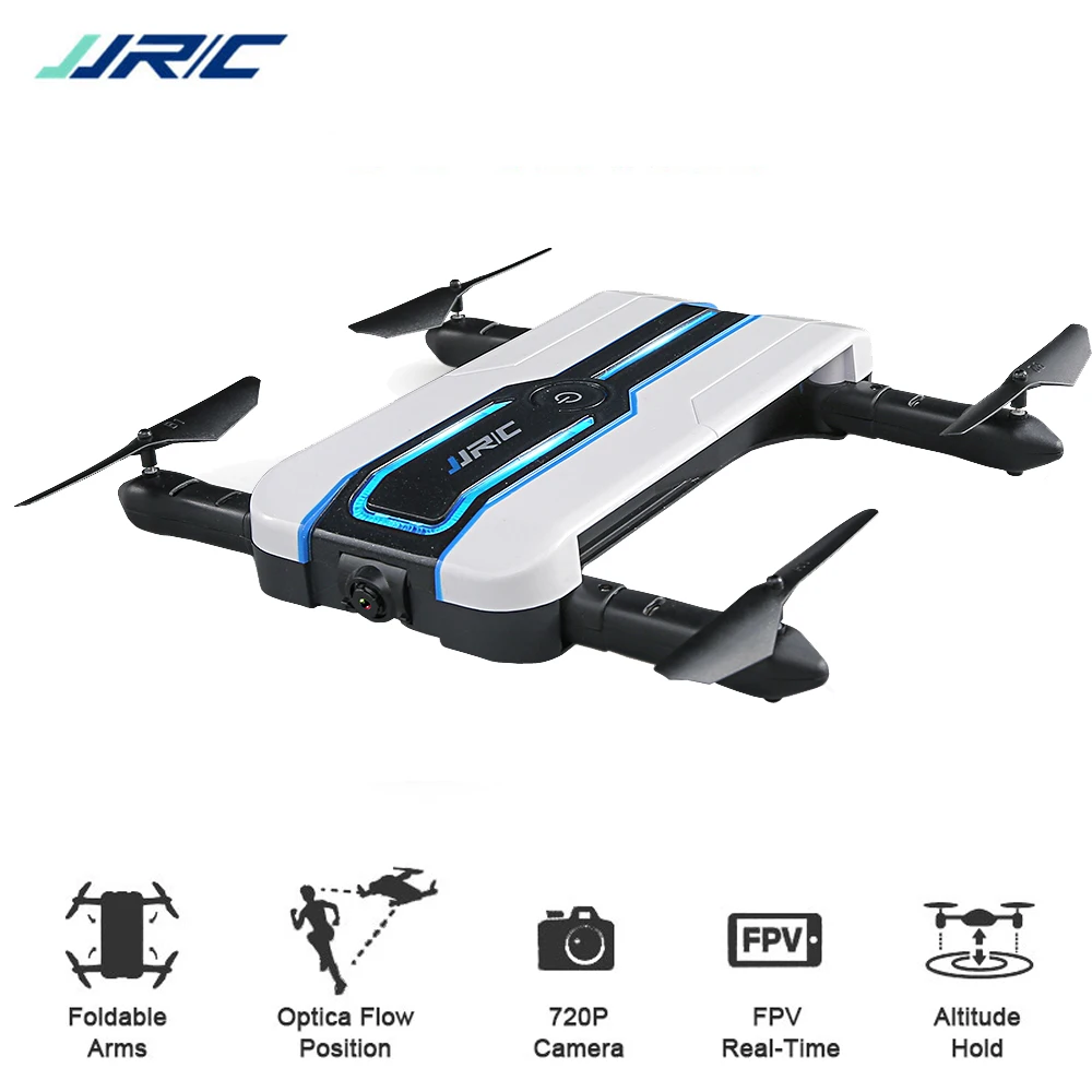 

JJRC H61 Spotlight WIFI FPV Drone with 720P Camera Optical Flow Positioning Foldable RC Quadcopter Dron 6-Axis Mini Selfie Drone
