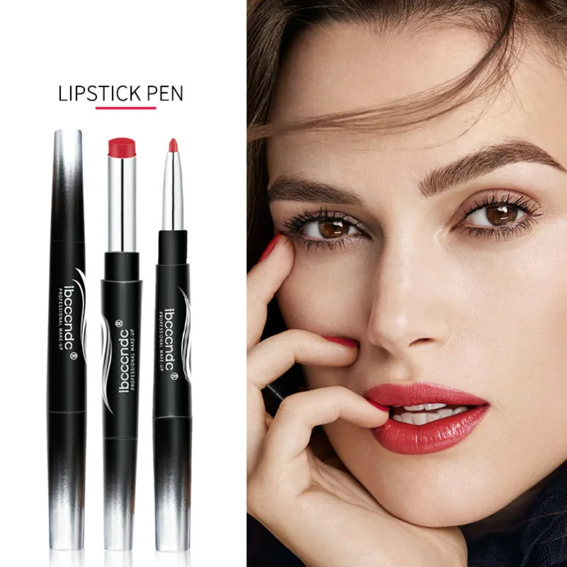 New Waterproof Long Lasting 2 In 1 Double Head Lipstick Lip Liner Pencils Pigments Nude Color Lipliner Pen Makeup TSLM1
New Waterproof Long Lasting 2 In 1 Double Head Lipstick Lip Liner Pencils Pigments Nude Color Lipliner Pen Makeup TSLM1