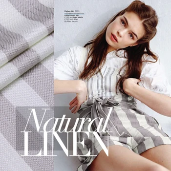 Heavy linen striped dress coat fashion fabrics wrinkle linen fabric wholesale high quality linen cloth
Heavy linen striped dress coat fashion fabrics wrinkle linen fabric wholesale high quality linen cloth