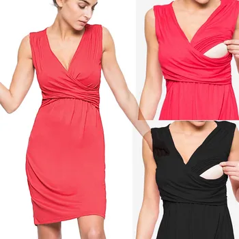 Womens Pregnancy Dresses Short Sleeve Solid Maternity Ladies for Nursing Breastfeeding Sexy elegant Dress Sexy kleid платье
Womens Pregnancy Dresses Short Sleeve Solid Maternity Ladies for Nursing Breastfeeding Sexy elegant Dress Sexy kleid платье