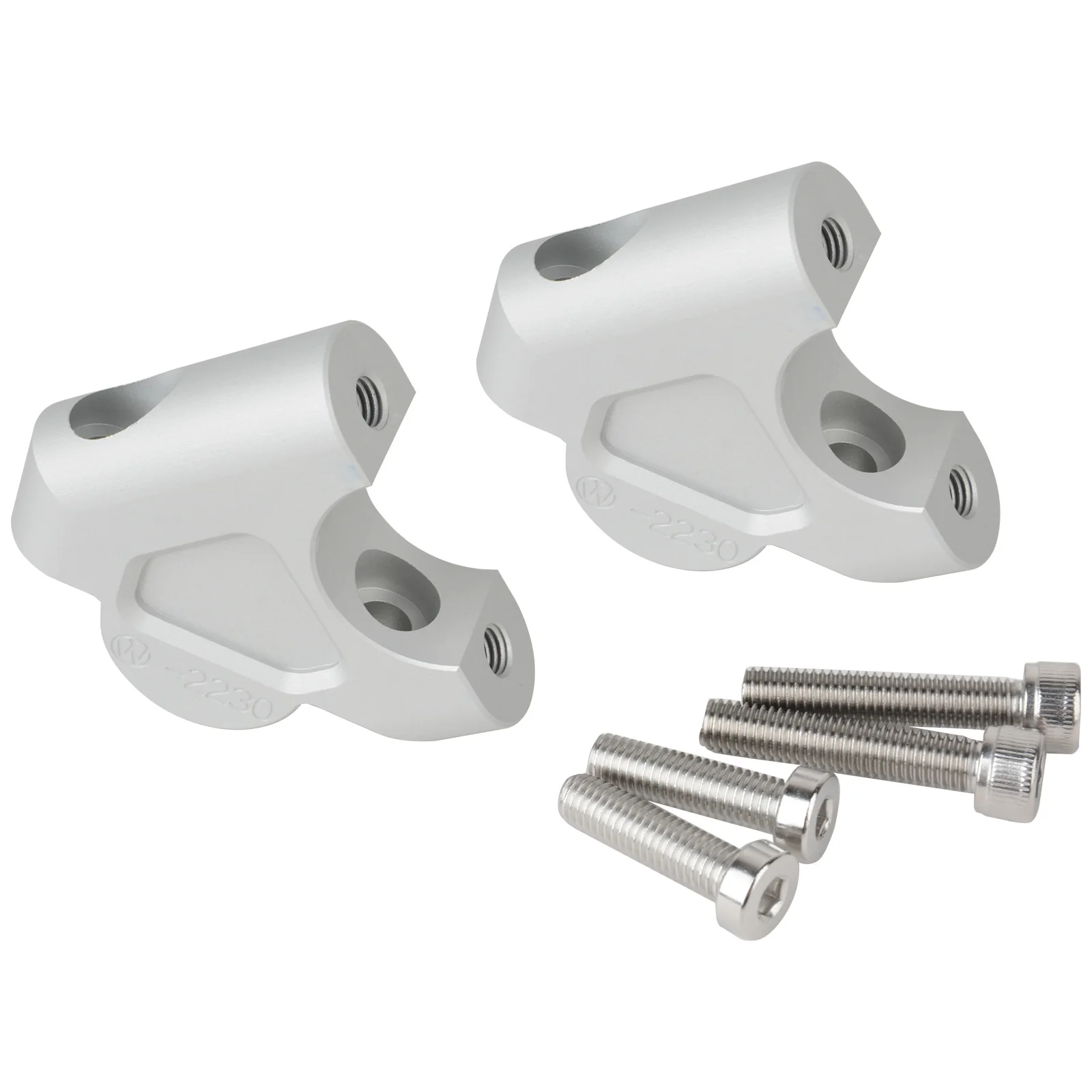2PCS/SET 32mm Motorcycle Handlebar Risers With Stainless Steel Bolts for BMW R1200GS LC ADV 2014 2015 2016 2017 Silver
2PCS/SET 32mm Motorcycle Handlebar Risers With Stainless Steel Bolts for BMW R1200GS LC ADV 2014 2015 2016 2017 Silver