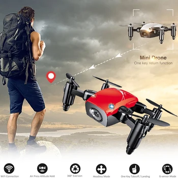 2.4GHz Mini Folding 4 Channel 3D Flips Hover Altitude Hold Headless Mode Remote Control Quadcopter Aircraft Helicopter Drone
2.4GHz Mini Folding 4 Channel 3D Flips Hover Altitude Hold Headless Mode Remote Control Quadcopter Aircraft Helicopter Drone