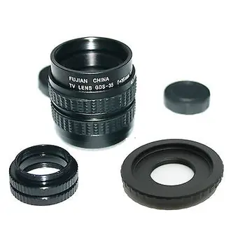 35mm F/1.7 C mount CCTV lens for Fujifilm Fuji FinePix X-Pro1 X Pro Camera macro lens
35mm F/1.7 C mount CCTV lens for Fujifilm Fuji FinePix X-Pro1 X Pro Camera macro lens