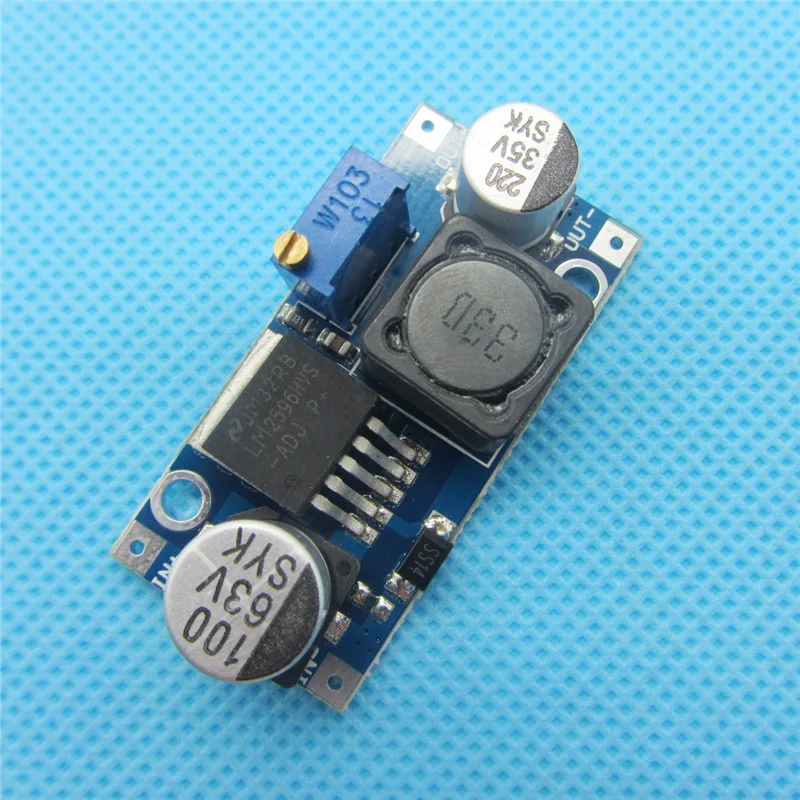 2 pcs LM2596HVS LM2596HV DC-DC Adjustable Step Down Buck Converter Power Module 4.5-50V to 3-35V
2 pcs LM2596HVS LM2596HV DC-DC Adjustable Step Down Buck Converter Power Module 4.5-50V to 3-35V
