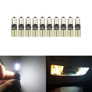 12V/ 24V 10x Car Auto BA9S 57 T4W 182 Led Light Replace Bulbs Lamp 4014-SMD 24-SMD For Car Dome Interior White Bulbs
12V/ 24V 10x Car Auto BA9S 57 T4W 182 Led Light Replace Bulbs Lamp 4014-SMD 24-SMD For Car Dome Interior White Bulbs