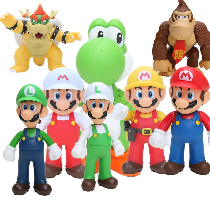 2018 odyssey game Super Mario Bros Figure DONKEY KONG Koopa Bowser toad youshi Mario maker Set Dolls Toys Figurien brinqudoes
2018 odyssey game Super Mario Bros Figure DONKEY KONG Koopa Bowser toad youshi Mario maker Set Dolls Toys Figurien brinqudoes