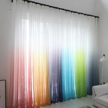 Fashion Soft Sheer Curtains for Living Room Solid Color Tulle Window Curtain for Bedroom Transparent Yarn Curtains for Kitchen
Fashion Soft Sheer Curtains for Living Room Solid Color Tulle Window Curtain for Bedroom Transparent Yarn Curtains for Kitchen