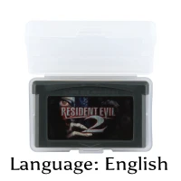 32 Bit Video Game Cartridge Resident evil 2 Console Card US Version English Language Support Drop Shipping
32 Bit Video Game Cartridge Resident evil 2 Console Card US Version English Language Support Drop Shipping