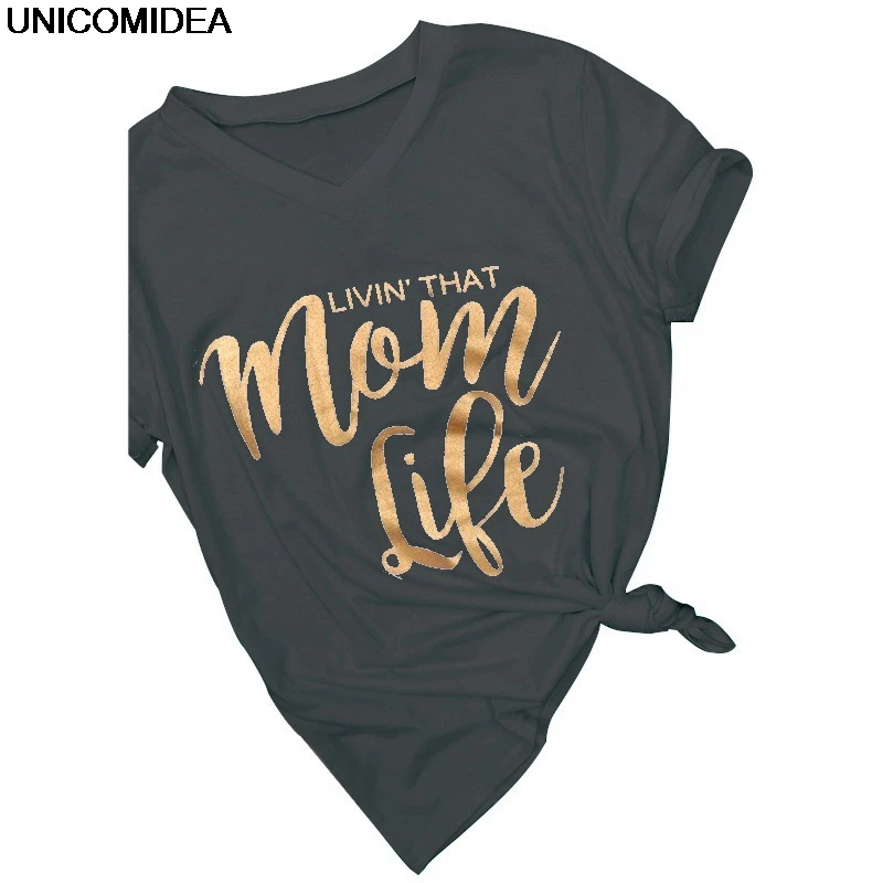 Women Tshirt Letter Printed LIVIN' THAT MOM LIFE T Shirt Women Summer Casual Harajuku Tees Shirts Poleras Femme Plus Size
Women Tshirt Letter Printed LIVIN' THAT MOM LIFE T Shirt Women Summer Casual Harajuku Tees Shirts Poleras Femme Plus Size