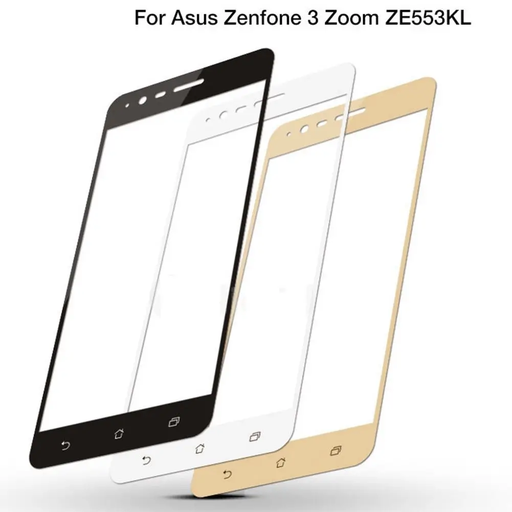 Mutouniao для Asus Zenfone 3 зум ZE553KL 2.5D полное покрытие 9 H закаленное Стекло Экран Protector
