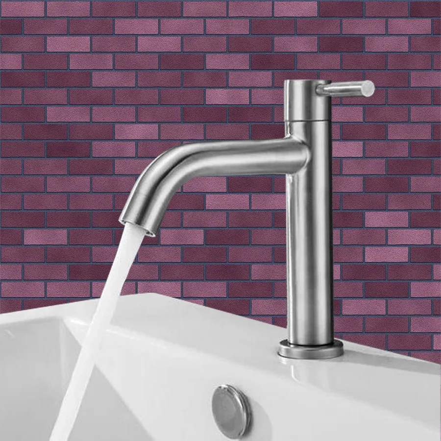 Bathroom Basin Faucet Single-connected 304 Stainless Steel Brushed Craft Wash Basin Single Cold Faucet Bathroom Cleansing Faucet
Bathroom Basin Faucet Single-connected 304 Stainless Steel Brushed Craft Wash Basin Single Cold Faucet Bathroom Cleansing Faucet