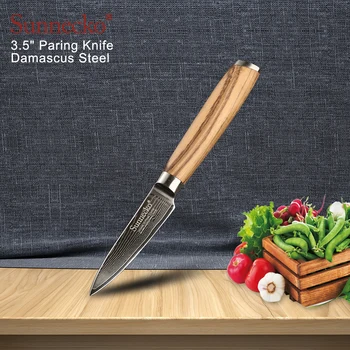 SUNNECKO 3.5" Fruit Paring Knife Japanese VG10 Core Damascus Steel Blade Original Wood Handle Chef Slicing Kitchen Knives Gift
SUNNECKO 3.5" Fruit Paring Knife Japanese VG10 Core Damascus Steel Blade Original Wood Handle Chef Slicing Kitchen Knives Gift