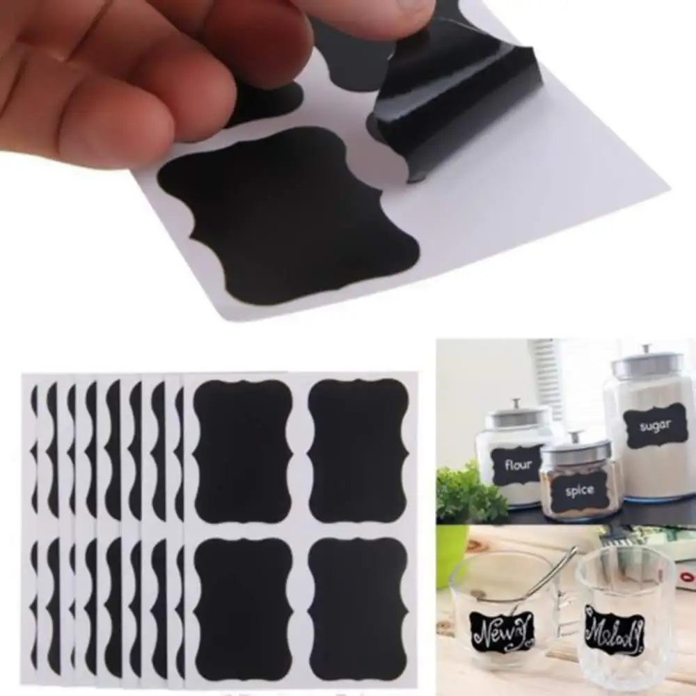 36Pcs/Set Blackboard Sticker Craft Kitchen Jar Organizer Labels Chalkboard Chalk Board Stickers GHMY
36Pcs/Set Blackboard Sticker Craft Kitchen Jar Organizer Labels Chalkboard Chalk Board Stickers GHMY