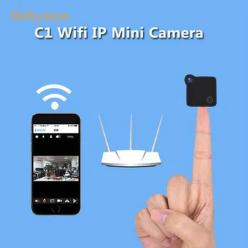 Dehyaton C1 Mini Wifi Camera IP Cam Wearable 720P HD H.264 Body Camera Wireless Motion Detection Mini DV Camera Bike Camera
Dehyaton C1 Mini Wifi Camera IP Cam Wearable 720P HD H.264 Body Camera Wireless Motion Detection Mini DV Camera Bike Camera