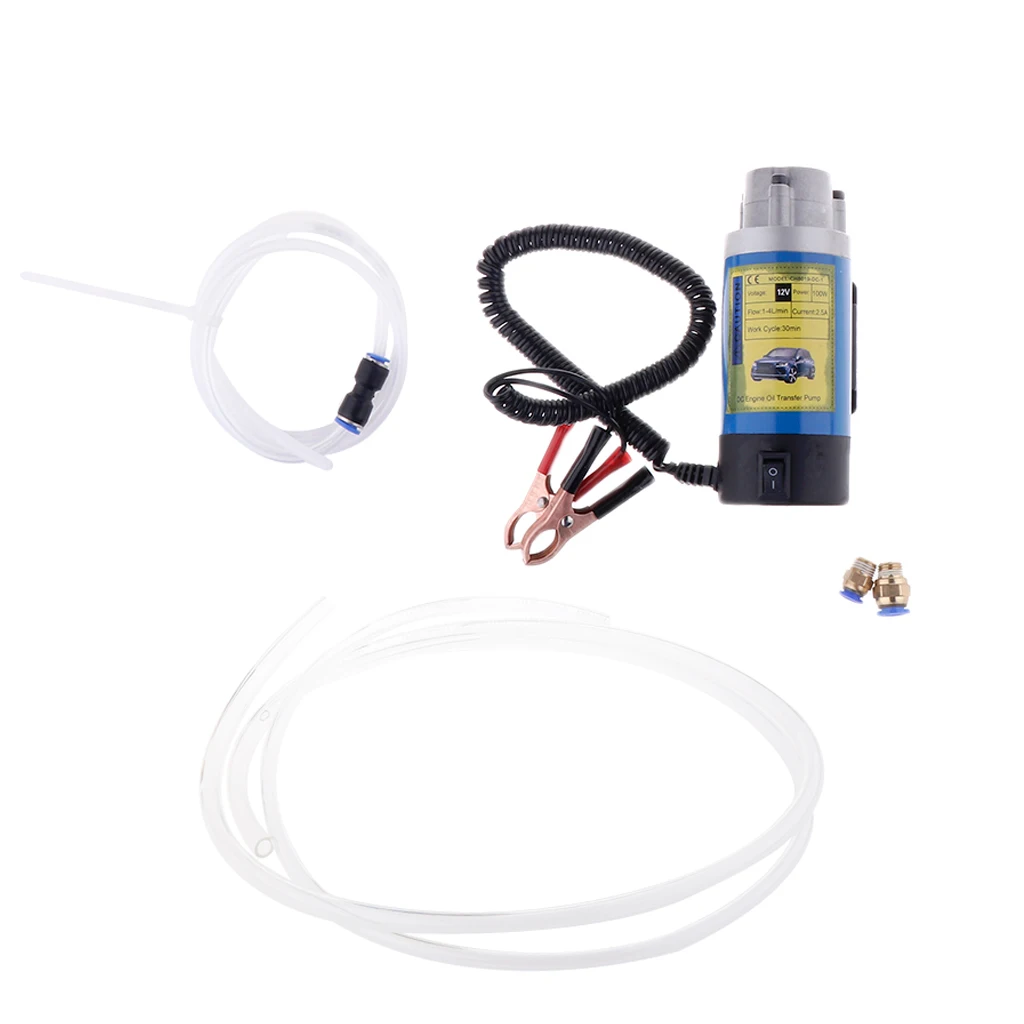 12V Electric Extractor Pump Transfer Oil Fluid Diesel Car Motorbike 1-4L/min - with 2 Tubes Car Boat Marine Garage Oil Transfer
12V Electric Extractor Pump Transfer Oil Fluid Diesel Car Motorbike 1-4L/min - with 2 Tubes Car Boat Marine Garage Oil Transfer