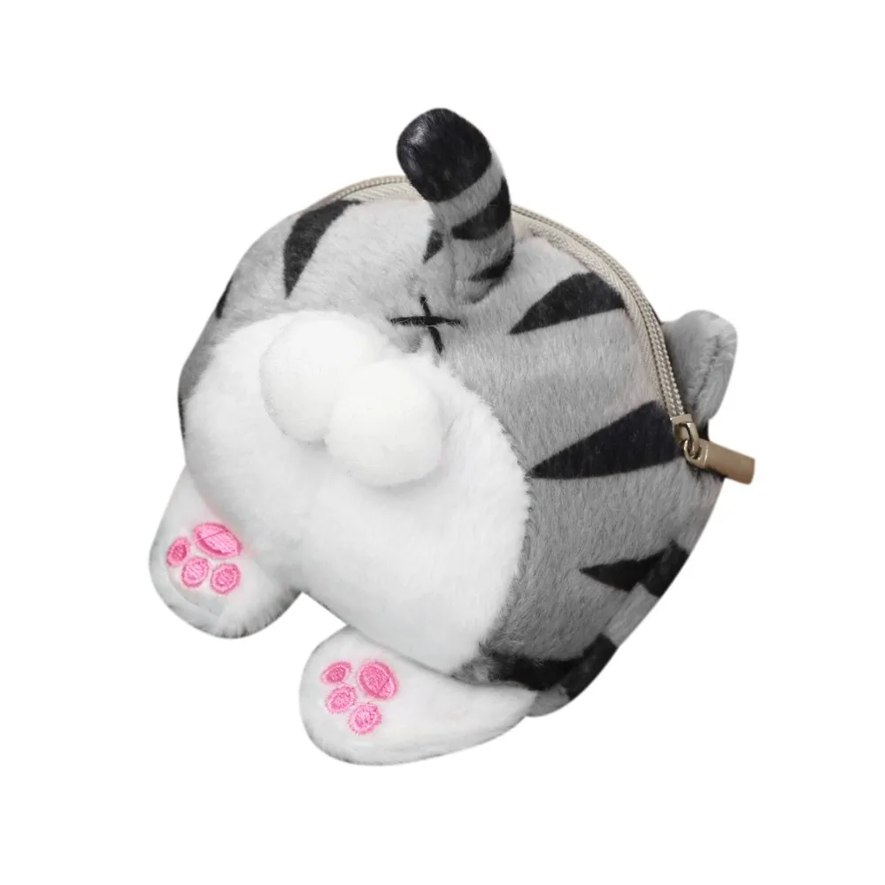 2018Kawaii Money Storage Gift Wallets Women Mini Cute Cat Butt Tail Plush Coin Purse Change Purse Bag Monederos Para Monedas
2018Kawaii Money Storage Gift Wallets Women Mini Cute Cat Butt Tail Plush Coin Purse Change Purse Bag Monederos Para Monedas