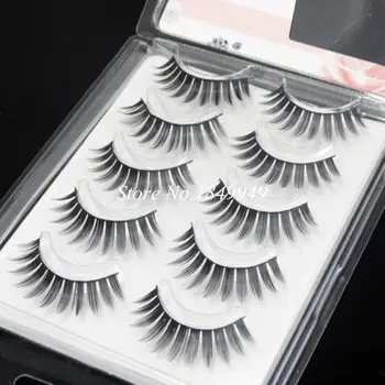 5 Pairs False Eyelashes Natural Crisscross Thick Soft Realistic Fake Eyelashes Light Makeup Pure Handmade Cotton Stalk Lashes
5 Pairs False Eyelashes Natural Crisscross Thick Soft Realistic Fake Eyelashes Light Makeup Pure Handmade Cotton Stalk Lashes
