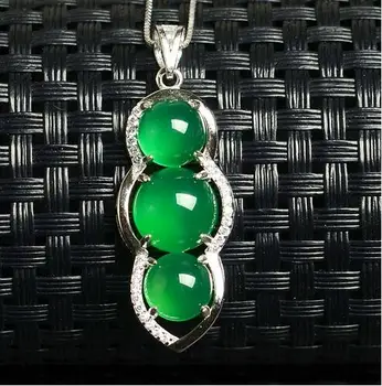 free shipping 925 silver inlaid chalcedony pendant necklace jade jewelry wholesale
free shipping 925 silver inlaid chalcedony pendant necklace jade jewelry wholesale