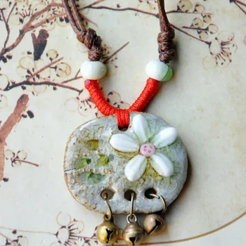 12 Pieces/Lot Women Necklace Pink Flower Bells Pendant Chokers Stone Charm Chains Ceramic Statement Jewelry Choker Accessories
12 Pieces/Lot Women Necklace Pink Flower Bells Pendant Chokers Stone Charm Chains Ceramic Statement Jewelry Choker Accessories