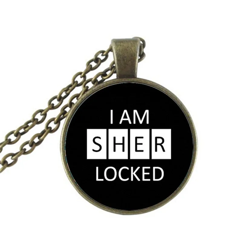 Sherlock Pendant Necklace B&M 2016 New Fashion Round Glass Necklace Sherlock Holmes Pendant Necklace Free Shipping
Sherlock Pendant Necklace B&M 2016 New Fashion Round Glass Necklace Sherlock Holmes Pendant Necklace Free Shipping