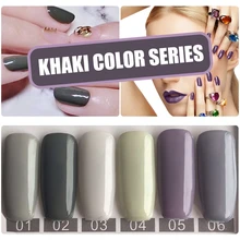 MIZHSE лак для ногтей цветной УФ-гель УФ-лак для ногтей партия полуперманентный Гель-лак праймер для ногтей с напылением основа и верх для гель-...(China)