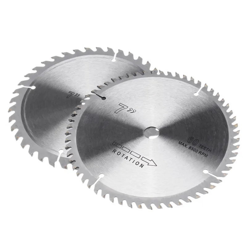 High Quality 2pcs 180mm Circular Wood Saw Blade 40 And 60 Teeth Disc Woodworking Cutting Tool For Cutting Wood Concrete
High Quality 2pcs 180mm Circular Wood Saw Blade 40 And 60 Teeth Disc Woodworking Cutting Tool For Cutting Wood Concrete