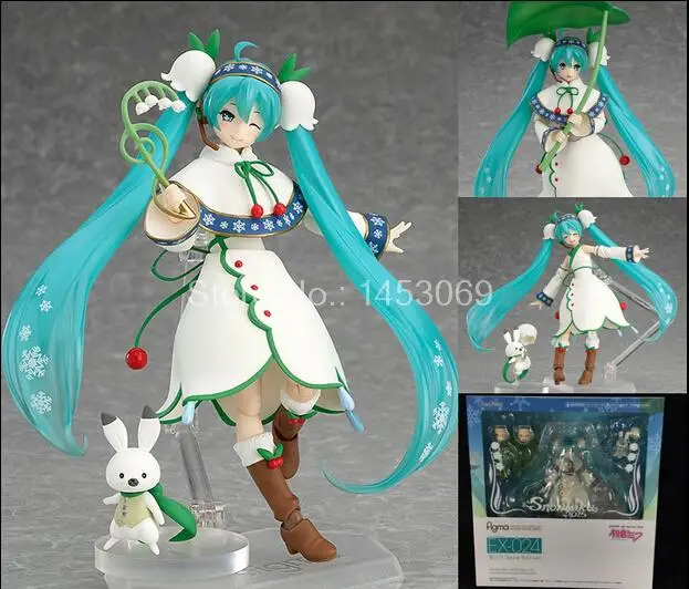 Hatsune Miku Figma 024 Snow Miku Snow Bell ver. PVC Action Figure Collectible Model Toy
Hatsune Miku Figma 024 Snow Miku Snow Bell ver. PVC Action Figure Collectible Model Toy