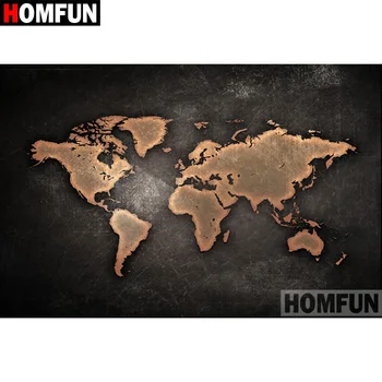 HOMFUN Full Square/Round Drill 5D DIY Diamond Painting "world map" Embroidery Cross Stitch 5D Home Decor Gift A08658
HOMFUN Full Square/Round Drill 5D DIY Diamond Painting "world map" Embroidery Cross Stitch 5D Home Decor Gift A08658