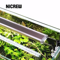 Nicrew SUNSUN ADE Aquatic Plant SMD LED Lighting Aquarium Chihiros 220V 12W 14W 18W 24W Ultra thin Aluminum Alloy For Fish Tank image