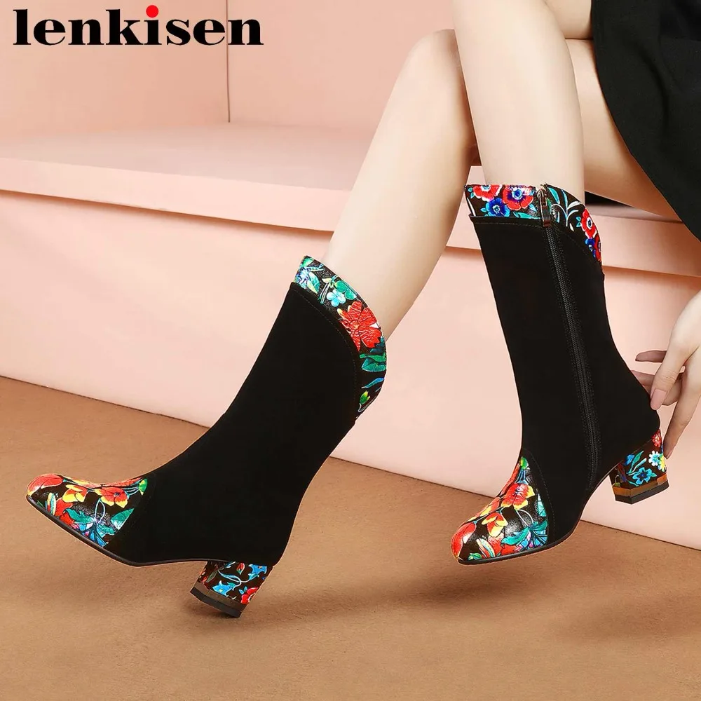 2018 superstars round toe med thick heels natural leather equestrian boots plus size zipper winter keep warm mid-calf boots L34
2018 superstars round toe med thick heels natural leather equestrian boots plus size zipper winter keep warm mid-calf boots L34