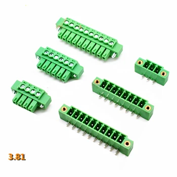 3.81mm Pitch PCB Screw Terminal Blocks with Flange, Plug + Right Angle Pin Header
3.81mm Pitch PCB Screw Terminal Blocks with Flange, Plug + Right Angle Pin Header